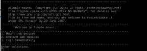 simple mount, linux bash programs, linux bash software