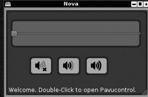 linux sound applet, linux sound. linux volume programs