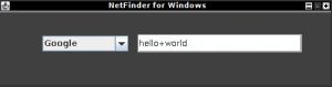 netfinder, windows search tools, search tools for windows